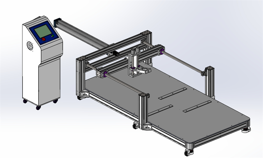 辦公椅腳輪耐久試驗機